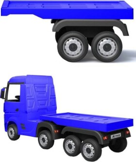 Megacar Náves k detskému kamiónu Mercedes Actros HL358 modrý