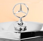 Mamido Elektrické autíčko Mercedes Benz 300S Retro lakované čierne