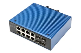 Digitus Industrial / Switch / 8x Gigabit RJ45 + 4X SFP (DN-651152)