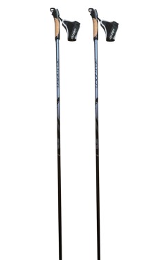Bežecké palice Peltonen ASTRA Black/grey 23/24 Dĺžka: 165