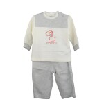 Dojčenská súprava, Pidilidi, PD0015-08, mikroflís - 74 | 6-9m