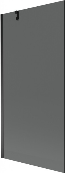 MEXEN/S - Next vaňová zástena FIX 90 x 150, grafit, čierna 895-090-000-00-40-70