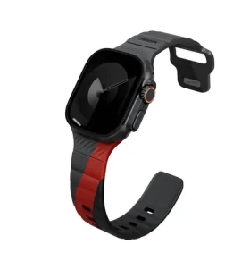 UNIQ Stride DE FKM remienok pre Apple Watch 49/46/45/44 mm Charcoal (8886463692592)