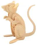 Woodcraft CONSTRUCTION Kit 3D puzzle Myš