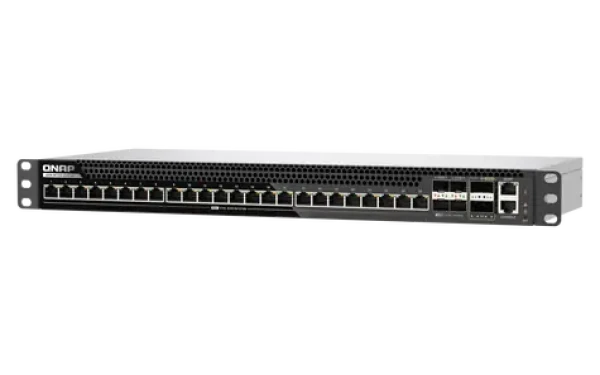 QNAP QSW-M7230-2X4F24T / Riadený switch / 24x 10GbE RJ45 / 4X 25GbE SFP28 / 2x 100GbE QSFP28 (QSW-M7230-2X4F24T)