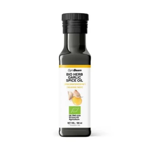 BIO Bylinkovo-cesnakový olej - GymBeam (100 ml) (108100-1-100ml)