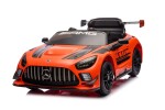 Mamido Elektrické autíčko Mercedes AMG GT3 oranžové