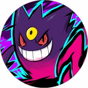 Jedlý papier Pokémon Haunter 19,5 cm - Pictu Hap - Pictu Hap