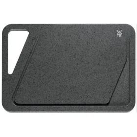 WMF Doska na krájanie čierna / plast / 38 x 25 cm / drážka na tekutinu (18.7996.1000)