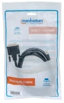 Manhattan čierna / Kábel Mini DisplayPort na DVI-D / 1,8 m / Dual-Link / 60 Hz (152150)