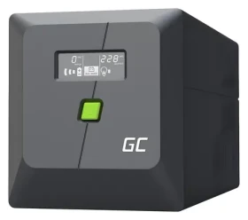 Green Cell UPS 750VA 480W / Záložný zdroj / Line-Interactive / Tower / 4X výstup / 2x 12V/7Ah / USB (UPSLP480)