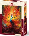 ART PUZZLE 5404 Puzzle Farebný páv