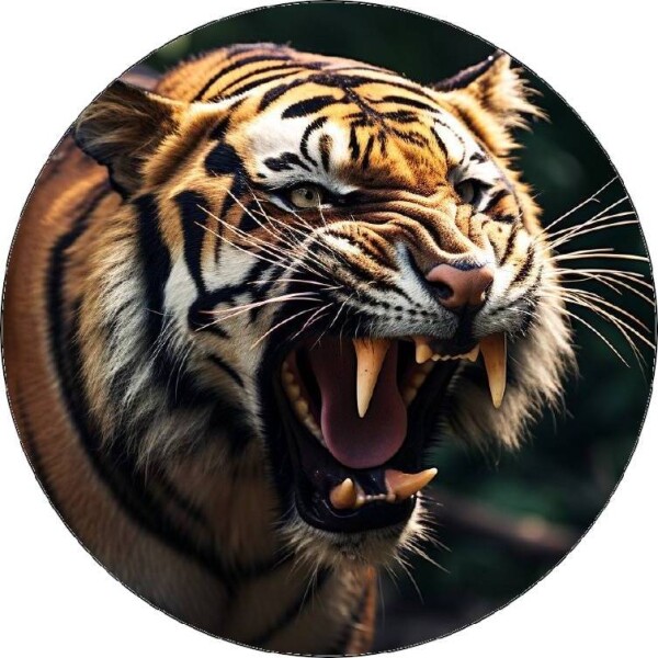 Jedlý papier tiger foto z profilu 19,5cm - Pictu Hap - Pictu Hap