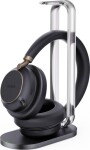 Yealink BH76 Plus + Charging Stand Teams USB-C/A Sada słuchawkowy Bezprzewodowy Opaska na głowę Połączenia/muzyka USB Type-C / USB Type-A Bluetooth Podstawka do ładowania Čierny