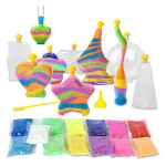 Mamido Kreatívna sada Magický svietiaci piesok DIY pieskové ozdoby