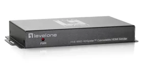LevelOne HVE-9003 sivá / AV vysielač / HDMI 1.3c / Cat5, Cat5e, Cat6 / dosah 60 m / 1920 x 1080 px (HVE-9003)