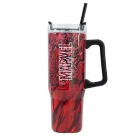 STOR MARVEL Nerezový termohrnček so slamkou 940ml (8412497754434)