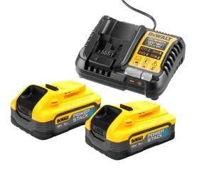 DeWalt DCB1104H2 / Sada akumulátorov s nabíjačkou / 2x Aku 18 V POWERSTACK 5.0 Ah (DCB1104H2)