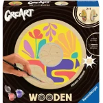 Ravensburger CreArt Wooden - Organické vibrácie (drevená) - maľovanie podľa čísel