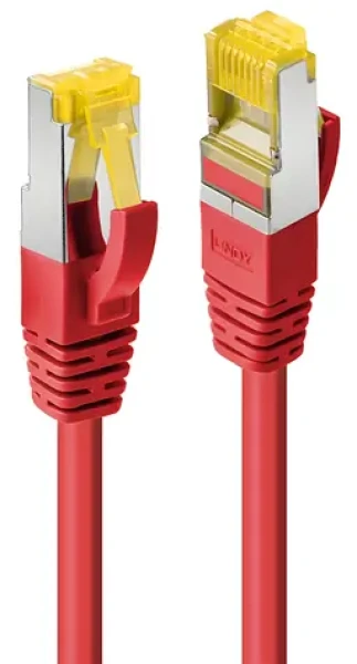 Lindy červená 1,5 m / Patch kabel / Cat7 S/FTP / RJ45-RJ45 / PIMF LSZH (47293)