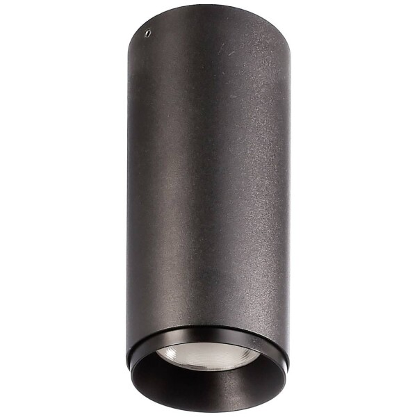 Deko Light Lucea 10 Stropné svítidlo pevne zabudované LED osvetlenie 10 W LED En.trieda 2021: F (A - G) sýta čierna (RAL 9005); 348154