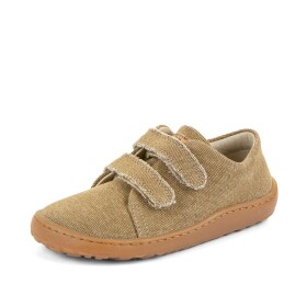 Detské barefoot textilné tenisky BOTANIQ BEIGE Froddo G3130290-3 - 34