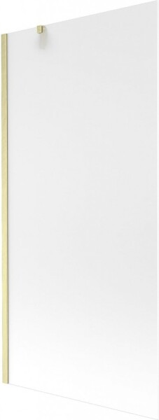 MEXEN/S - Next vaňová zástena FIX 90 x 150, dekor, zlatá kartáčovaná 895-090-000-00-30-55