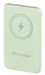 Verbatim Charge 'n' Go Magnetická bezdrôtová powerbanka 5000mAh zelená / USB-C / MagSafe / 15-20W (32241)