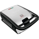 TEFAL Snack collection SW854D16 nerez/čierny / Hriankovač / 700 W / 4v1 / nepriľnavý povrch (SW854D16)