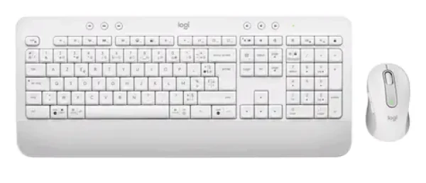 Logitech MK650 biela / bezdrôtová klávesnica s myšou / CZ amp; SK layout / Bluetooth (920-011034)