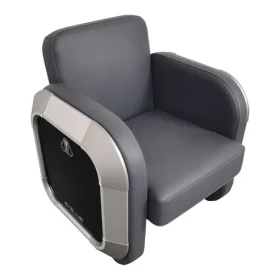 E-BLUE EEC346-11 Herná sofa šedá / syntetická koža / nosnosť až 200 kg (MGEBH46SA000)