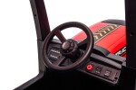 Mamido Mamido Detský elektrický traktor MX-616 s kabínou 12V | 2x45W červený