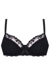 Dámska podprsenka 1030 Black - Ava 105B černá