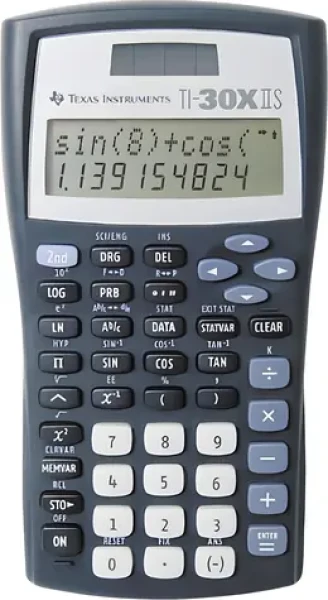 Texas Instruments TI-30X IIS / Kalkulačka / Vedecká / Napájanie batérií (83-130001)
