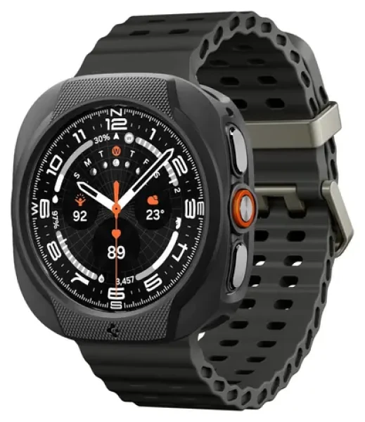 Spigen Liquid Air matná čierna / Ochranný kryt / Samsung Galaxy Watch Ultra 2 47mm (ACS11610)
