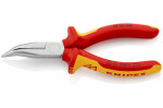 Knipex 25 26 160 VDE ploché ihlové kliešte 40 ° zahnuté 160 mm