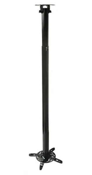 Univerzálny stropný držiak pre projektor P-104 / Stropný držiak / 110-197 cm / nosnosť 15 kg (RAMART P-104 CZARNY)