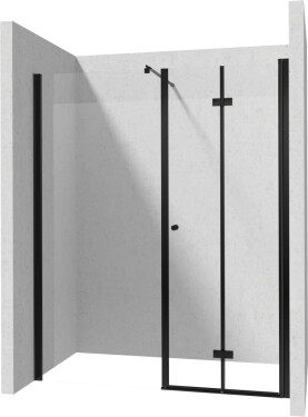 DEANTE/S - Sprchové dvere skladacie 90, pevná stena 80 KTSXN41P+KTS_N38P+KTS_N11X KERRIA/0199