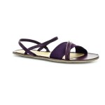 Groundies Corfu Dark Plum barefoot sandále 41 EUR