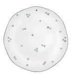 Bastion Collections Keramický tanier Blue Daisies Ø 23 cm