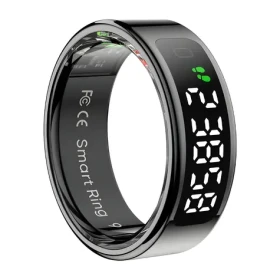 Colmi R12 veľ. 12 čierna / Šikovný prsteň / BT 5.0 / 1ATM (R12 Black 12)