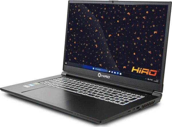 Hiro Notebook gamingowy HIRO KX750 17,3'', 144Hz, i7 13620H, RTX 4050 6GB, 16GB RAM, 512GB SSD M.2, W11H