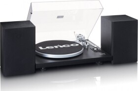 Lenco Lenco LS-500BK - gramofon HiFi z Sadaem Reproduktorów