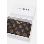 GUESS peňaženka Laurel Double Zip hnedá Hnedá