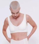 Dámska podprsenka ZERO Feel 2.0 Bralette - WHITE - biela 00GZ - SLOGGI WHITE S