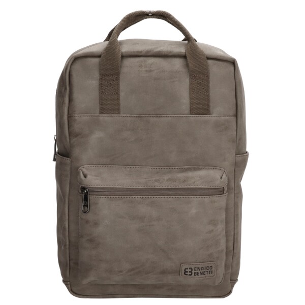 Batoh na notebook Enrico Benetti Rotterdam Notebook Backpack 13" Medium Taupe