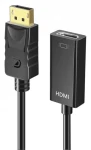IADP4K strieborná / Redukcia / DisplayPort (M) - HDMI (F) / 4K (IADP4K)