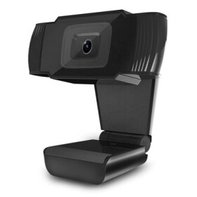 Powerton PWCAM1 čierna / Webkamera / 720p / USB + 3.5mm (QMWPW01UHB00)