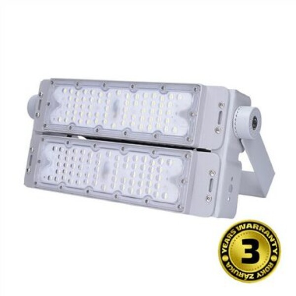 Solight WM-100W-PP LED vonkajší reflektor Pro+2 100W šedá / 13000lm / 5000K / IP65 (8592718026592)