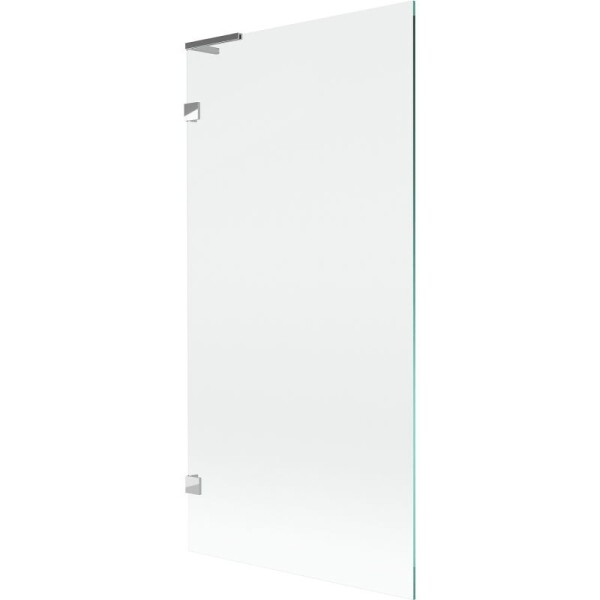 MEXEN/S - Lunar L vaňová zástena FIX 90 x 150, transparent, chróm 897L-090-000-01-00
